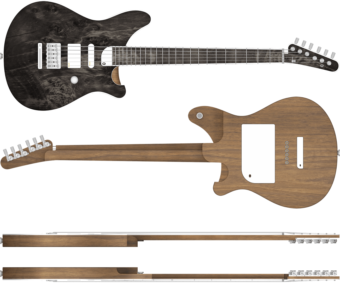 soap guitars S1 guitar